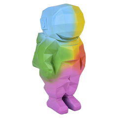 Astronaut Geometric Wall Art 8.5" LLB kids toys