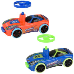 4" Flying Disc Race Car 8ct #2 - LLB Toys