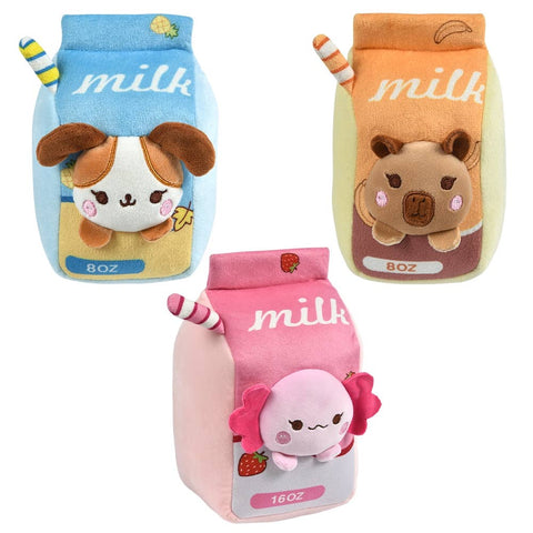 10" Milk Carton Plush - LLB Toys