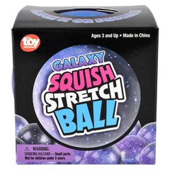 4" Squish And Stretch Galaxy Yummy Ball - LLB Toys
