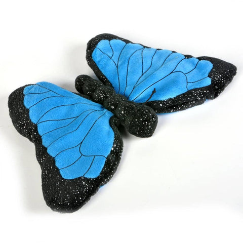 12" SPARKLE BLUE MORPHO BUTTERFLY plush LLB Plush Toys