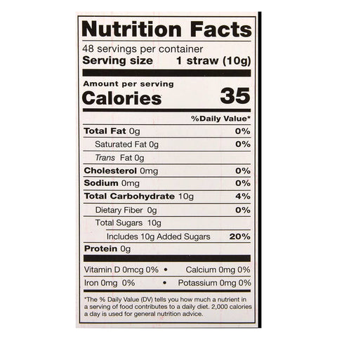 Smarties Candy Straws