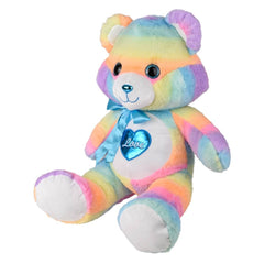 32" Cotton Candy Heart Bear  - LLB Toys