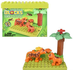 BLOCK SCENE TIGER 17PCS LLB kids toys