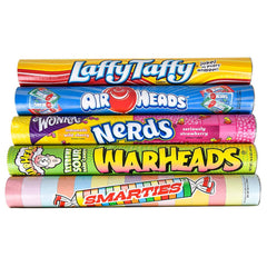 SUPER BANK TUBE CANDY ASSORTMENT 6PCS LLB kids toys