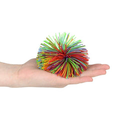 3.5" RAINBOW STRINGY BALL LLB kids toys