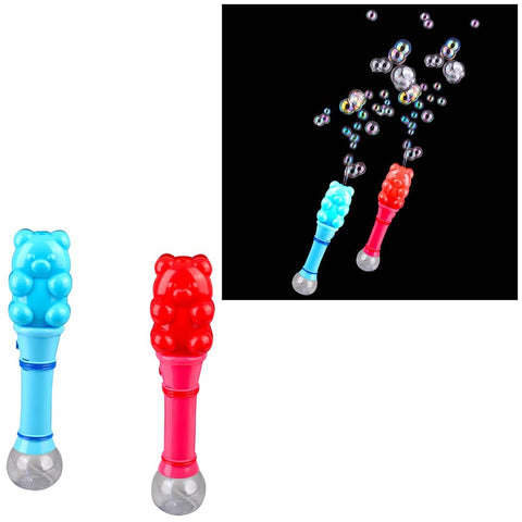 12"light-Up Yummy Bear Bubble Wand - LLB Toys
