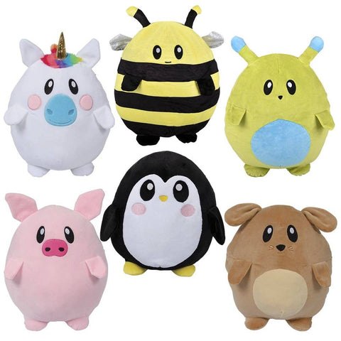 11.5" EGGAMALS ASSORTMENT #2 LLB Plush Toys