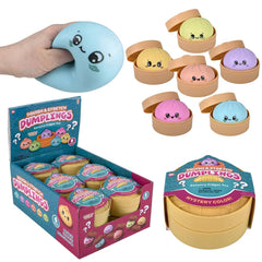 3.25" Squish And Stretch Surprise Dumplings - LLB Toys