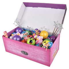 Girl Value Treasure Chest Toy/Nov/Jewelry Mix - LLB Toys