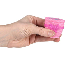 Squeezy Pop Up Bunny In Easter Basket 3" 12/disp - LLB Toys