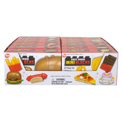 Fast Food Mini Blocks 12ct - LLB Toys