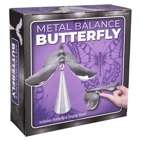 4" Premium Metal Balance Butterfly - LLB Toys