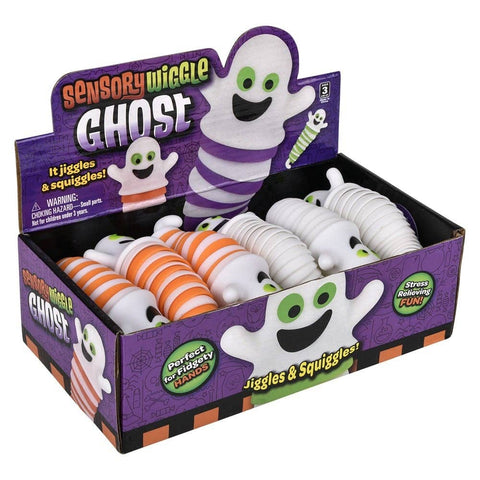 5.5" Wiggle Sensory Ghost 12ct LLB kids toys