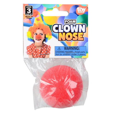 2" FOAM CLOWN NOSE LLB kids toys