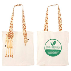 16" GIRAFFE TAIL ECO-FRIENDLY CANVAS BAG LLB kids Toys