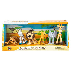 6 PC Cartoon Animal Set LLB kids toys