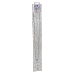 Dollar Sign Necklace Silver 30" - LLB Toys