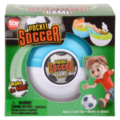 3.5" Pocket Ball Soccer Game 9ct - LLB Toys