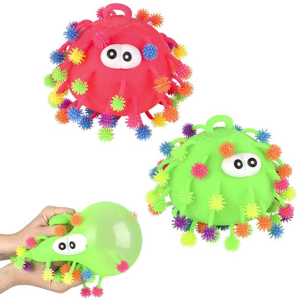 Pom Pom Puffer Pal Ball 7in As - LLB Toys