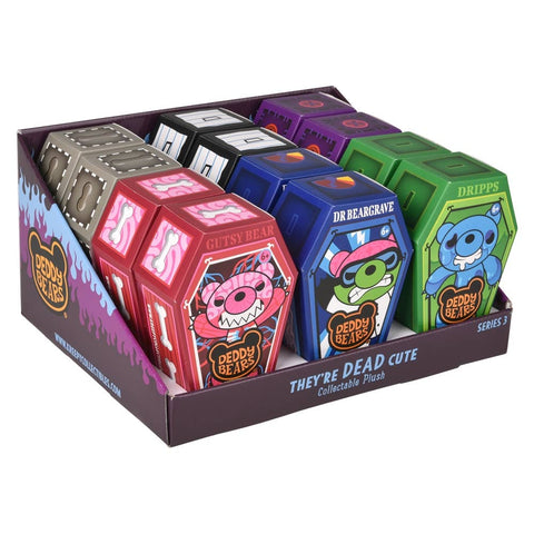 5" Deddy Bears Coffin Assortment 12ct - LLB Toys