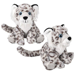 8" ANIMAL DEN SNOW LEOPARD plush LLB Plush Toys