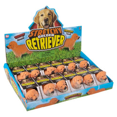 Stretchy Golden Retriever 5.25" 12ct - LLB Toys