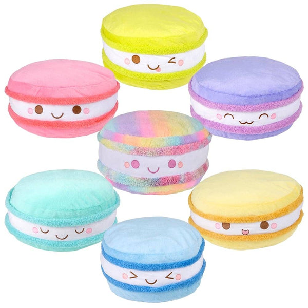 Macaron Plush Pillow Assortment 14