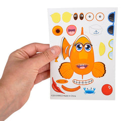 SEA ANIMAL CHARACTER STICKER SET LLB Sticker