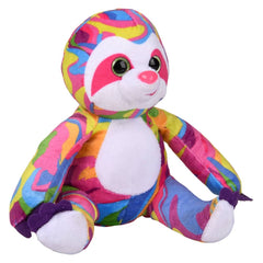 Psychedelic Sloths (2 Asst.) 6" 72/0 - LLB Toys