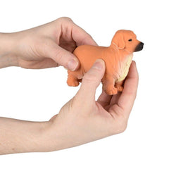 Stretchy Golden Retriever 5.25" 12ct - LLB Toys
