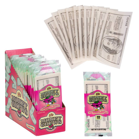 Money Chews Paper Candy 24ct - LLB Toys