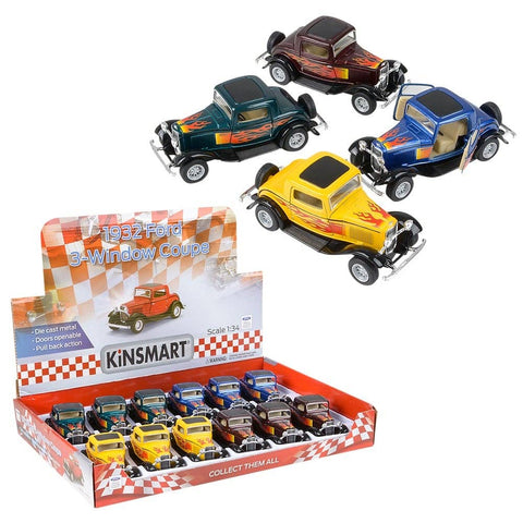 5" Ford Flame Print Coupe  - LLB Toys