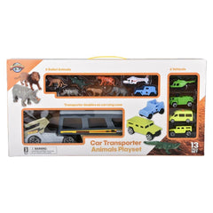 CAR TRANSPORTER WITH ANIMALS LLB kids toys