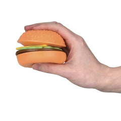 3" Squish And Stretch Hamburger - LLB Toys