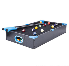 NEON WOODEN TABLETOP POOL GAME 20.5"x12.5" LLB kids toys