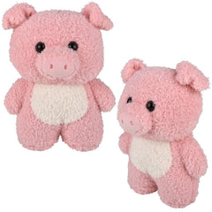 8" Scruffy Bunch Pig Plush - LLB Toys