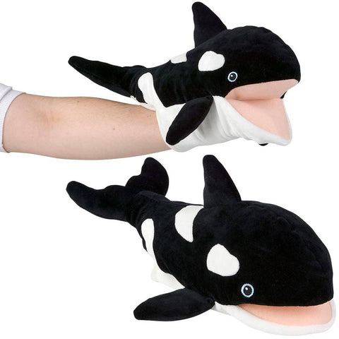 15" OCEAN SAFE ORCA PUPPET LLB Plush Toys