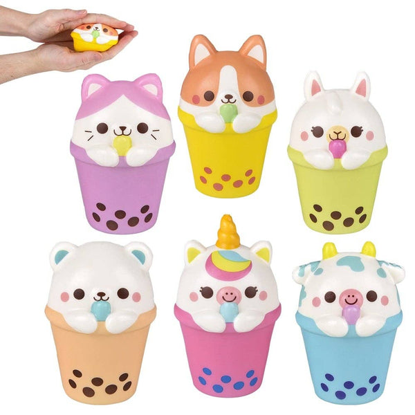 Squish Bubble Tea Animal 4