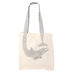 16" DOLPHIN TAIL ECO-FRIENDLY CANVAS BAG LLB kids toys
