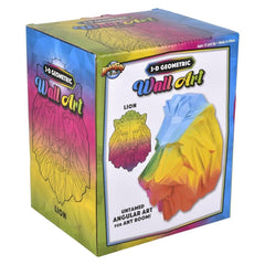 Lion Geometric Wall Art 7.75" LLB kids toys