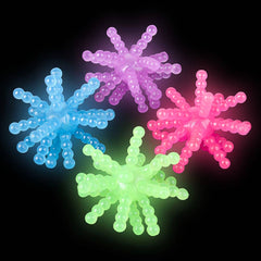 3.5" Glow In Dark Atomic Ball 12ct - LLB Toys