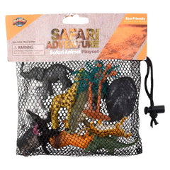 12PC SAFARI MESH BAG PLAY SET LLB kids toys