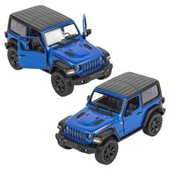 5" DIE-CAST 2018 JEEP WRANGLER HARD TOP LLB Car Toys
