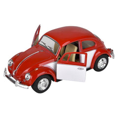 5" Diecast  1967 VW Classic Beetle-Color Door - LLB Toys