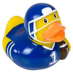 2" FOOTBALL RUBBER DUCKIES LLB Bath Toys