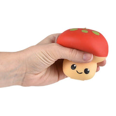 3.25" Squish And Stretch Mushroom - LLB Toys