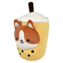 12.5" Bubble Tea Animals Plush - LLB Toys