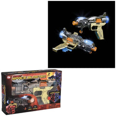 6.5" Light-Up Robot Space Blaster - LLB Toys