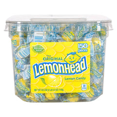 LEMONHEAD ORIGINAL TUB 40.5 oz LLB Candy